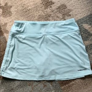 head tennis, golf, or running skort